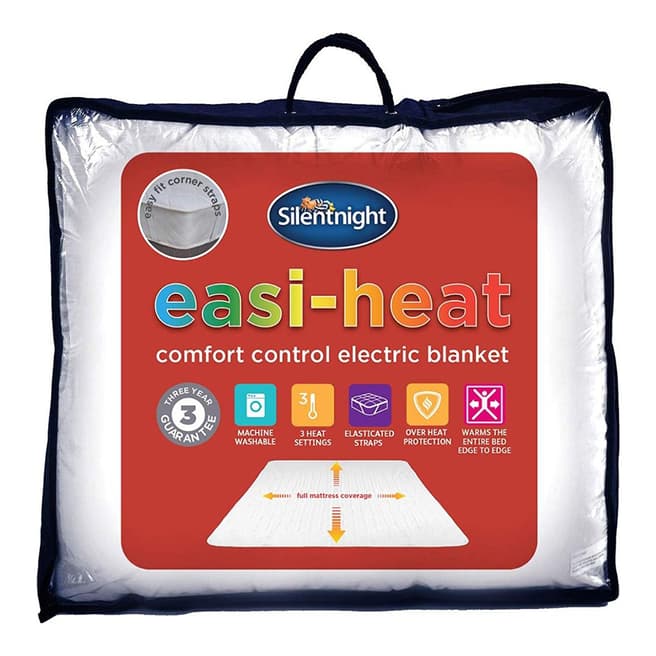 Silentnight Easi-Heat Microfleece King Electric Blanket