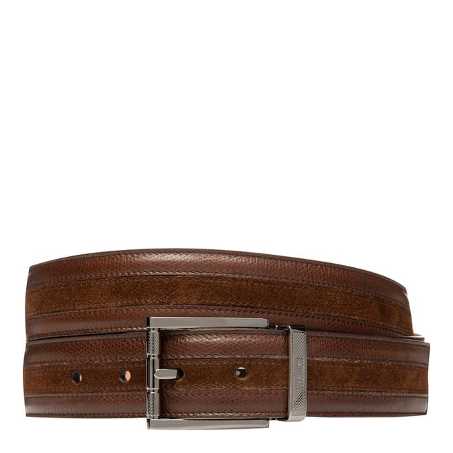 BALLY Brown Astor Adjustable Belt