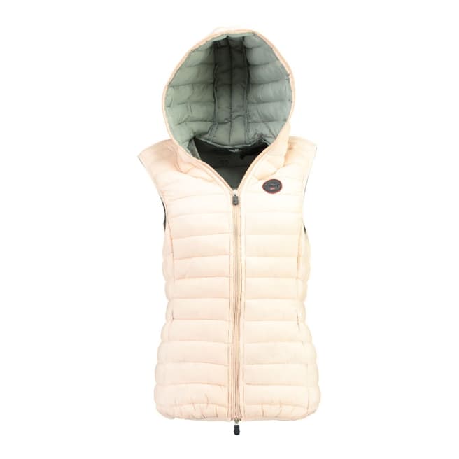 Geographical Norway Pink Vafne Quilted Gilet