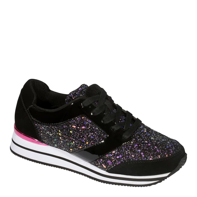 Scholl Black Charlize Two Sneakers