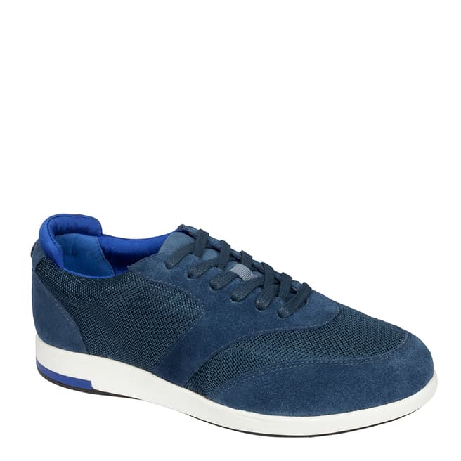 Scholl Navy Blue Yoria Laces Sneakers