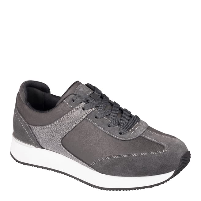 Scholl Dark Grey Charlize Sneakers
