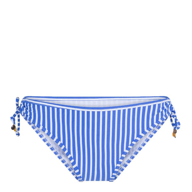 LingaDore Blue Striped Print Bossa Tie Side Bottoms