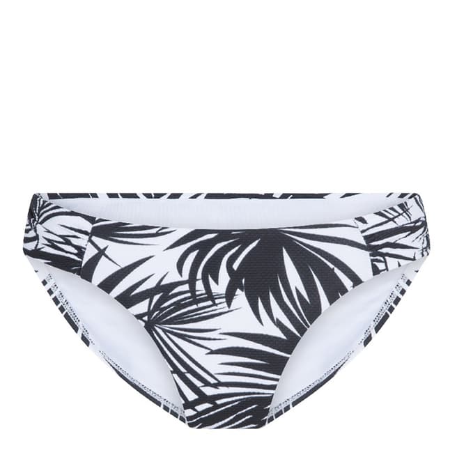 LingaDore Black/White Palm Print Eivi Bikini Brief