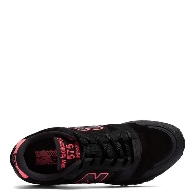 New Balance Black/Pink 575 Sneaker