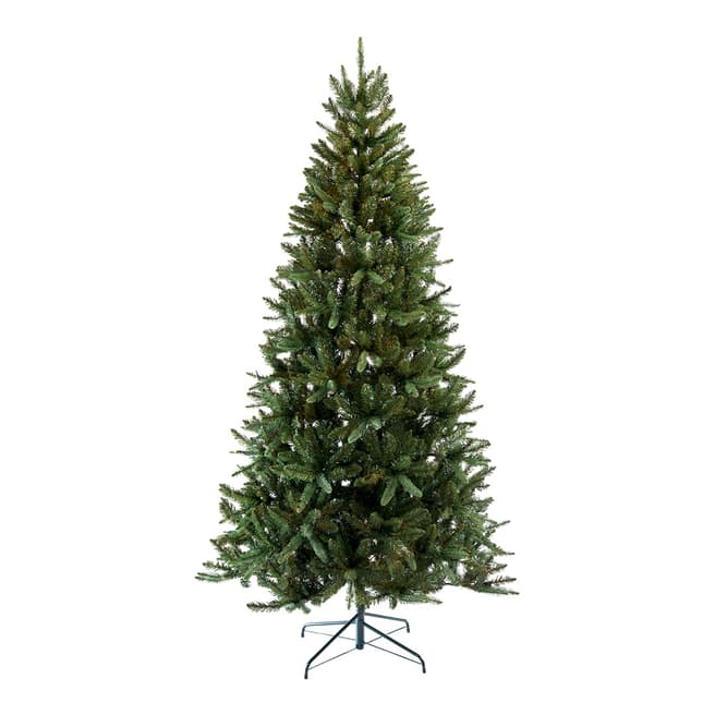 Festive Frosted Rockingham Pine Tree, 180cm