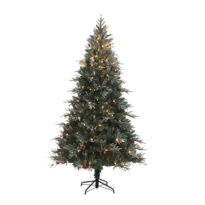 Festive Pre-Lit Caledonian Pine Tree, 180cm