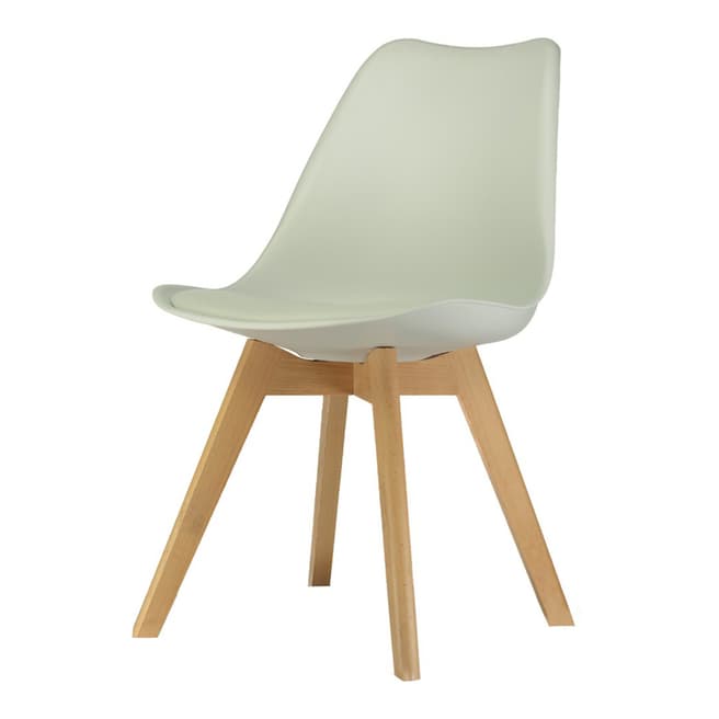 Maison Montaigne Set of 4 Smoothy Chairs, White 13
