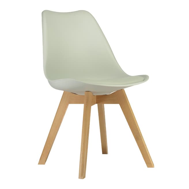 Maison Montaigne Set of 4 Smoothy Chairs, White 15