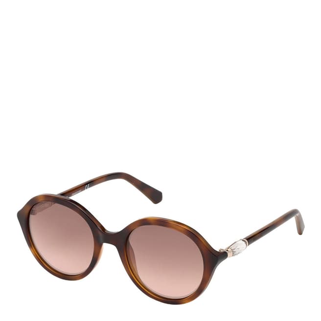 SWAROVSKI Women's Brown Swarovski Sunglasses 51mm