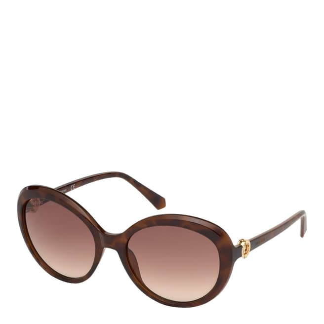 SWAROVSKI Women's Brown Swarovski Sunglasses 58mm