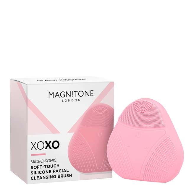 Magnitone XOXO - SoftTouch Silicone Cleansing Brush - Pink