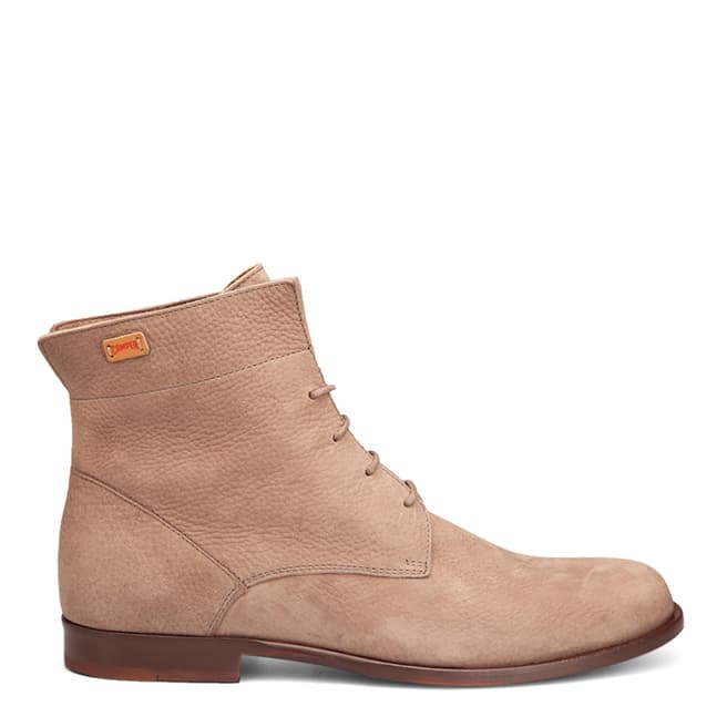 Camper Medium Brown Bolso Ankle Boot