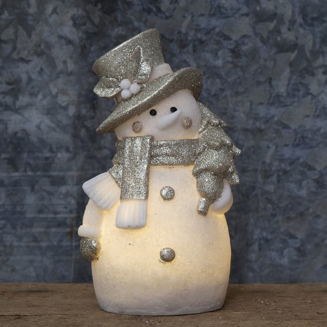 Christmas Magic Snowman Figurine Buddy