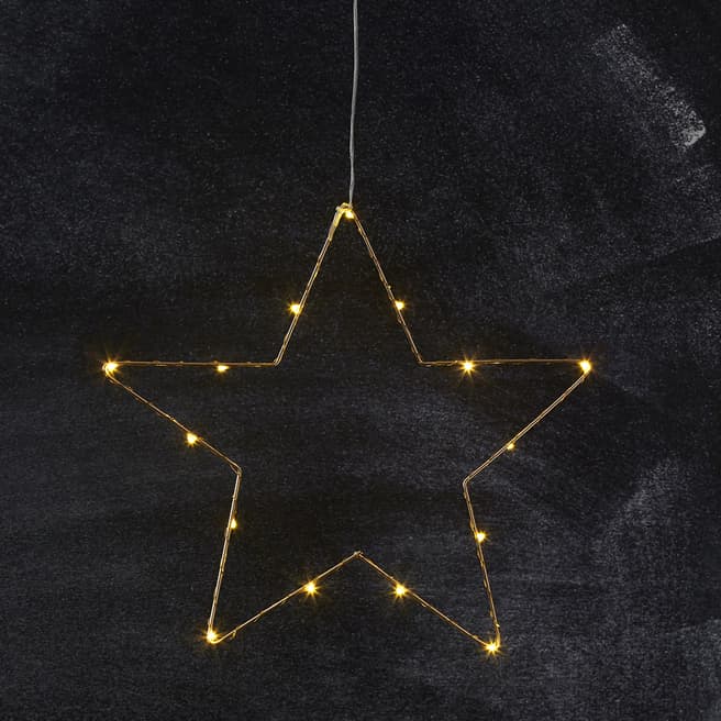Christmas Magic Hanging Sparkling Star
