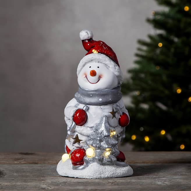 Christmas Magic Snowman Figurine Friends 24cm
