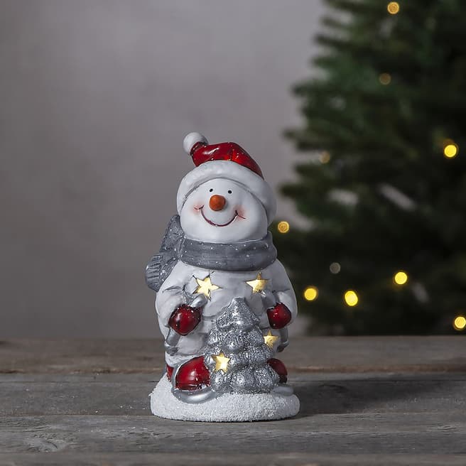 Christmas Magic Snowman Figurine Friends 15.5cm