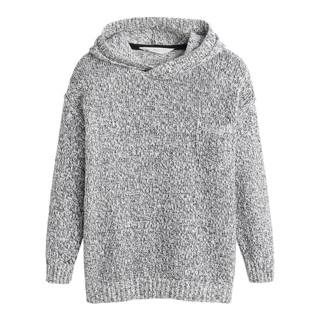 Mango Boy's Grey Hooded Sweater