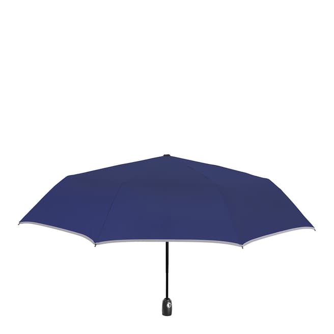 Perletti Blue Reflective Border Umbrella