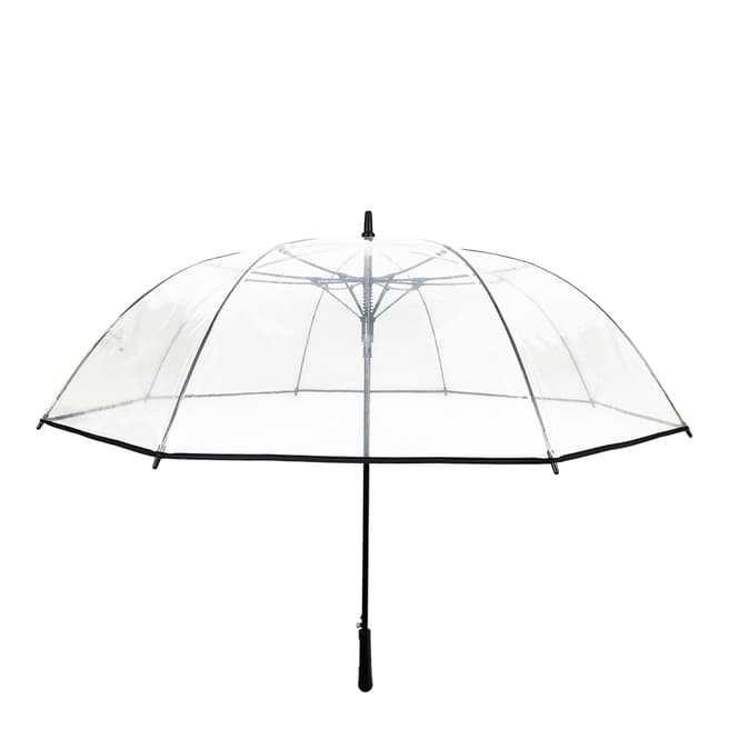 Smartbulle Transparent / Black Border Birdcage Umbrella