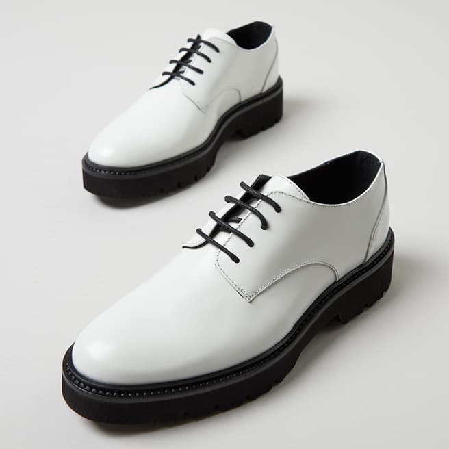 Oliver Sweeney White Florian Derby Shoes