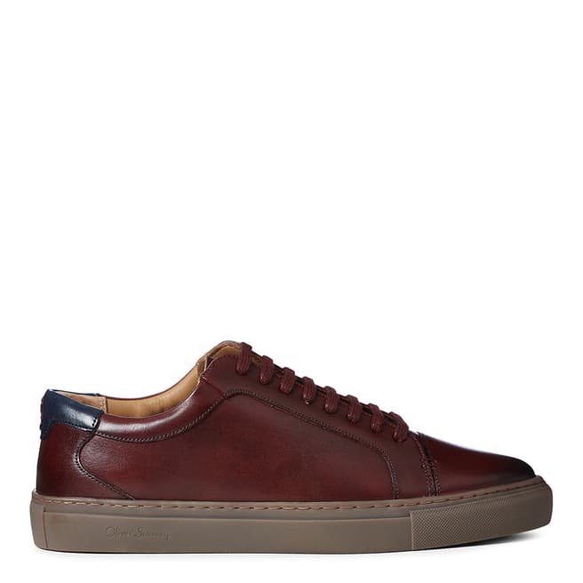 Oliver Sweeney Burgundy Tollesby Sneakers