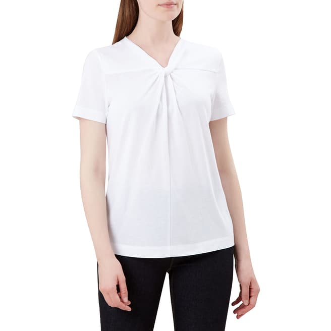 Hobbs London White Tatiana T-Shirt
