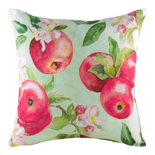 Evans Lichfield Apples Filled Cushion, 43x43cm