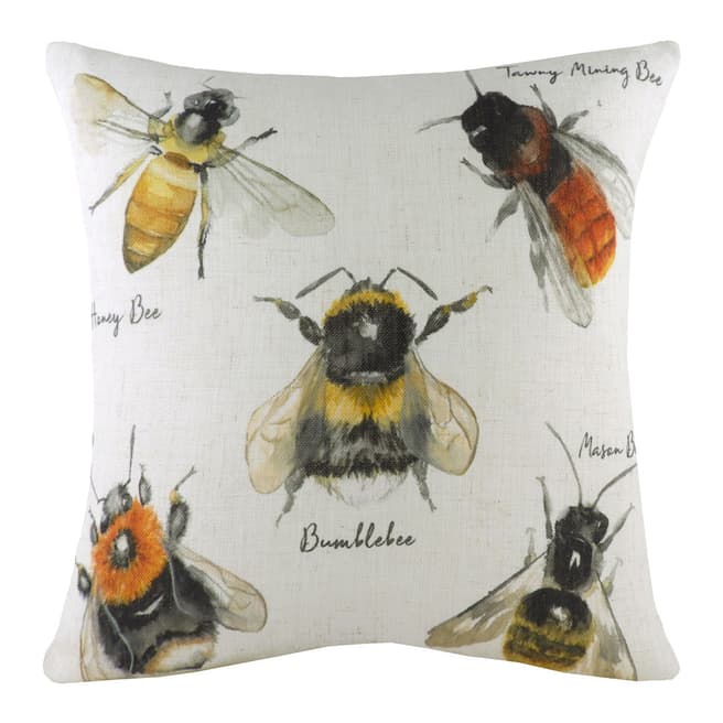 Evans Lichfield Species Bees 43x43cm Cushion