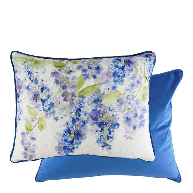 Evans Lichfield Blossoms 43x33cm Cushion, Lilac