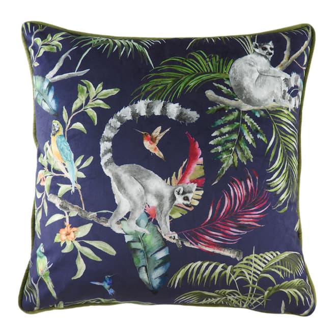 Evans Lichfield Jungle Lemur 43x43cm Cushion