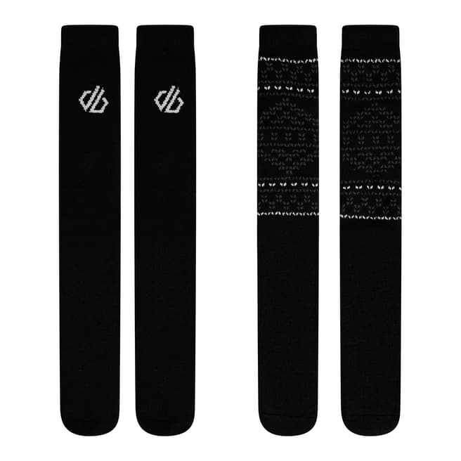 Dare2B Black Thermal Socks Pack
