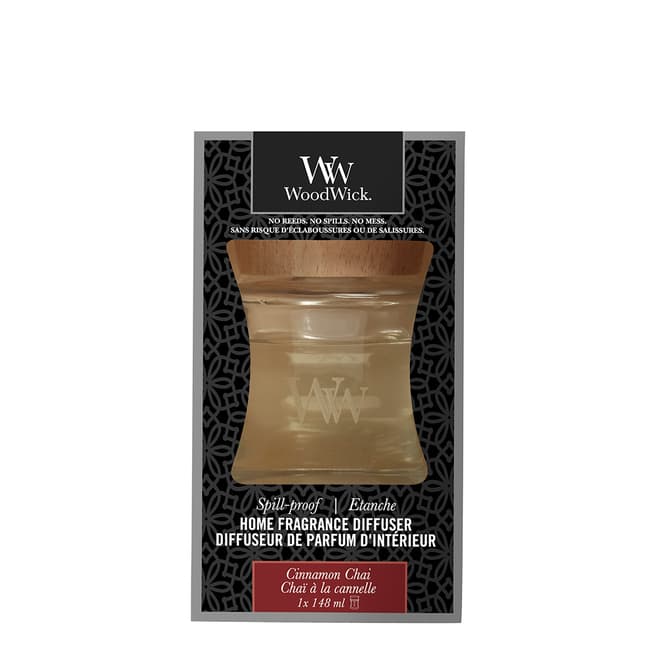 Woodwick Spill-Proof Diffuser Cinnamon Chai