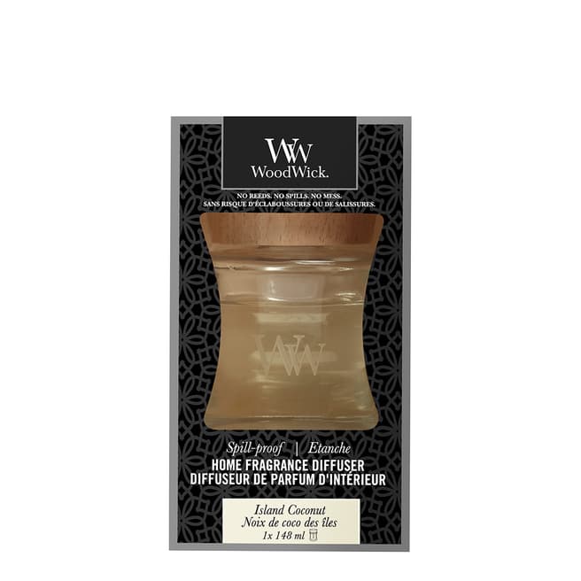 Woodwick Spill-Proof Diffuser Island Coconut