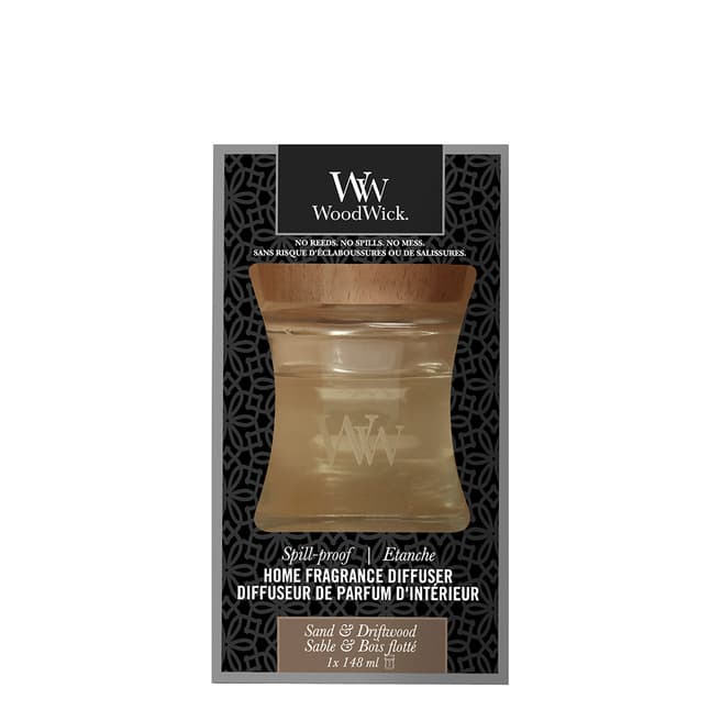 Woodwick Spill Proof Diffuser Sand And Driftwood