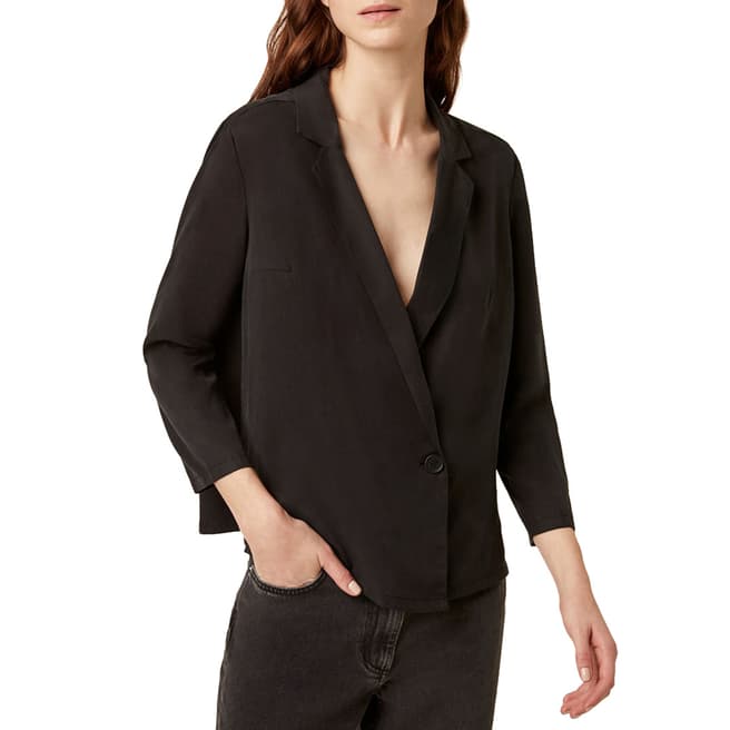 Great Plains Black Everyday Luxe Wrap Shirt