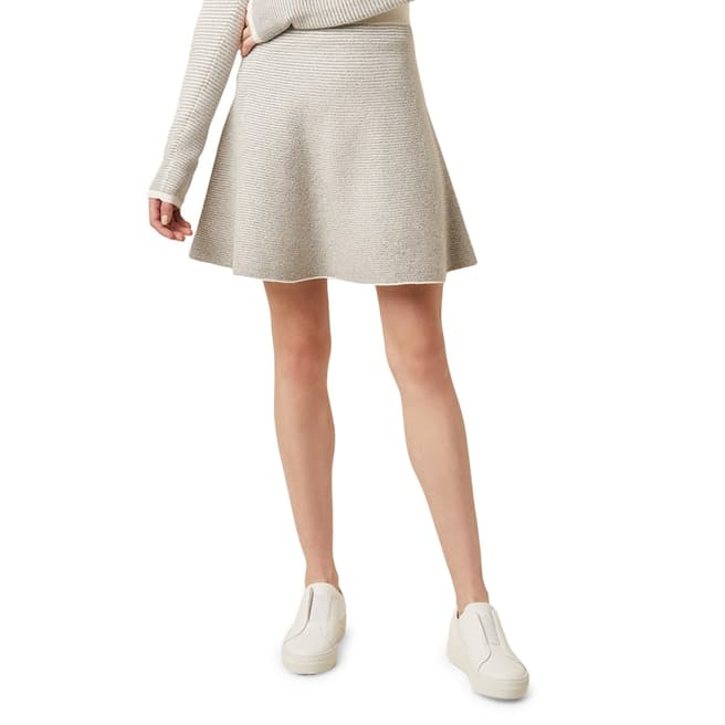 Great Plains Optic White Andelle Knit Skirt
