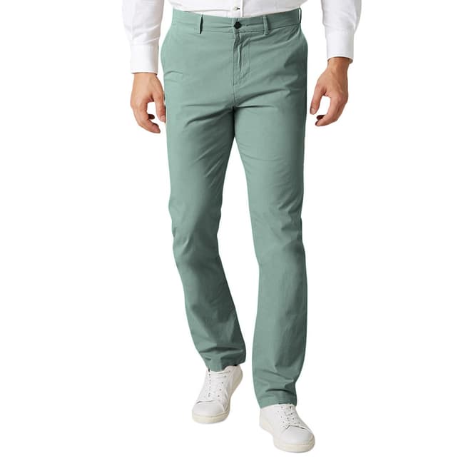 7 For All Mankind Mint Slimmy Stretch Chinos
