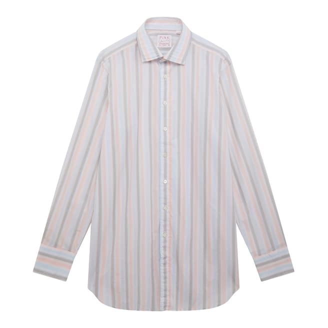 Thomas Pink Multi Stripe Pop Fresh Classic Fit Shirt