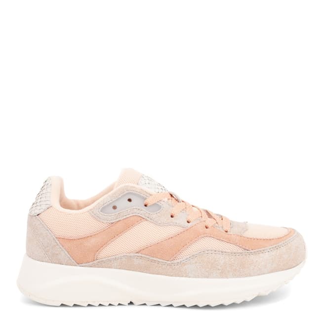 Woden Blush Sophie Breeze Leather Sneakers