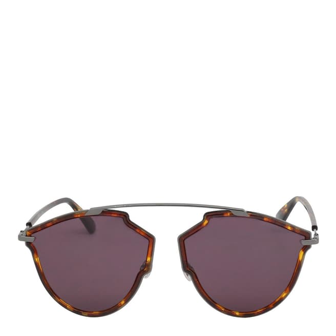 Dior Women's Silver/Brown Sunglasses 58mm