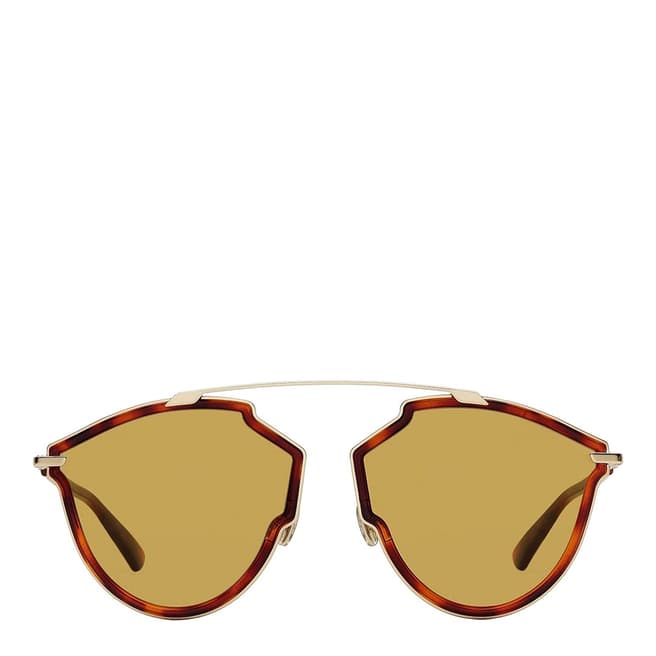 Dior Women's Gold/Brown Sunglasses 59mm