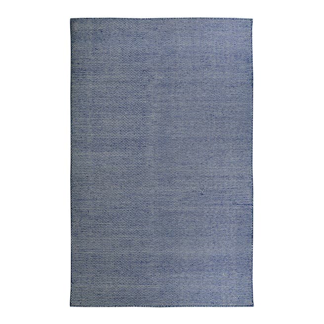 Rug Bazaar Blue Nordic Wool Rug, 240x170cm