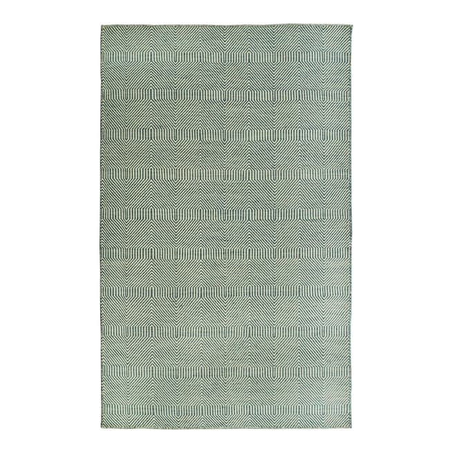 Rug Republic Blue/Ivory Nordic Wool Rug, 230x160cm