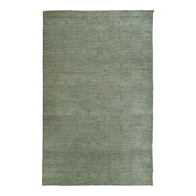 Rug Bazaar Grey Nordic Wool Rug, 230x160cm