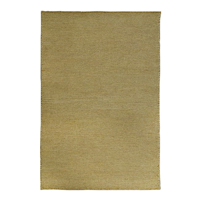 Rug Republic Gold Nordic Wool Rug, 183x122cm