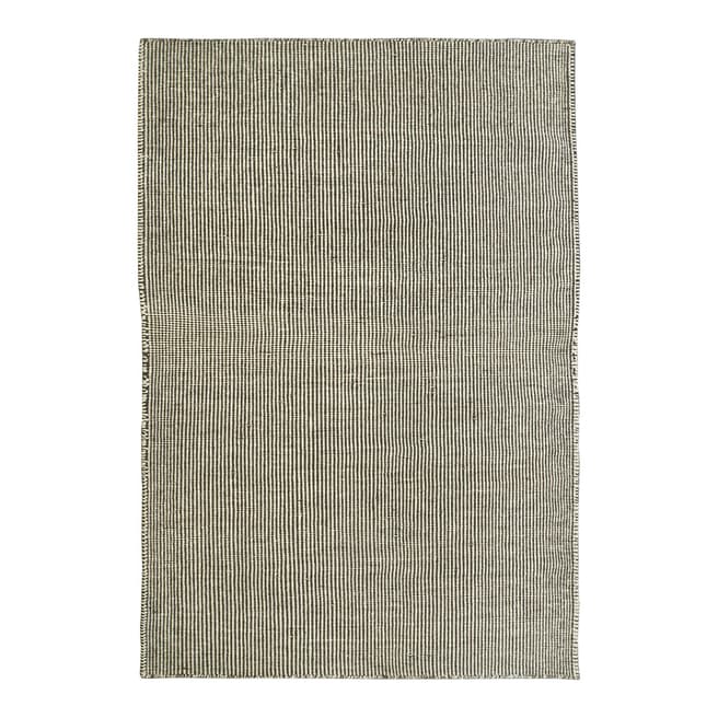 Rug Bazaar Ivory/Grey Nordic Wool Rug, 183x122cm
