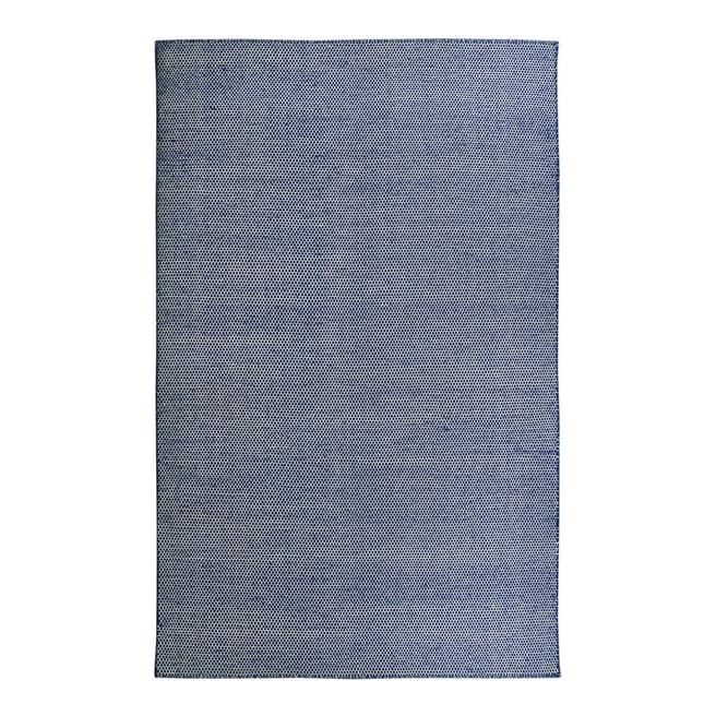 Rug Bazaar Blue Nordic Wool Rug, 230x160cm