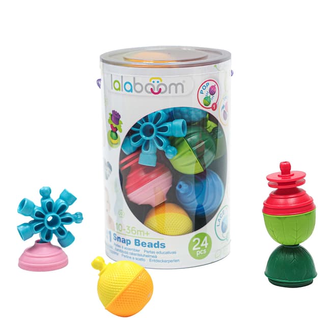 Lalaboom 24 Pieces Educational Beads & Accessories