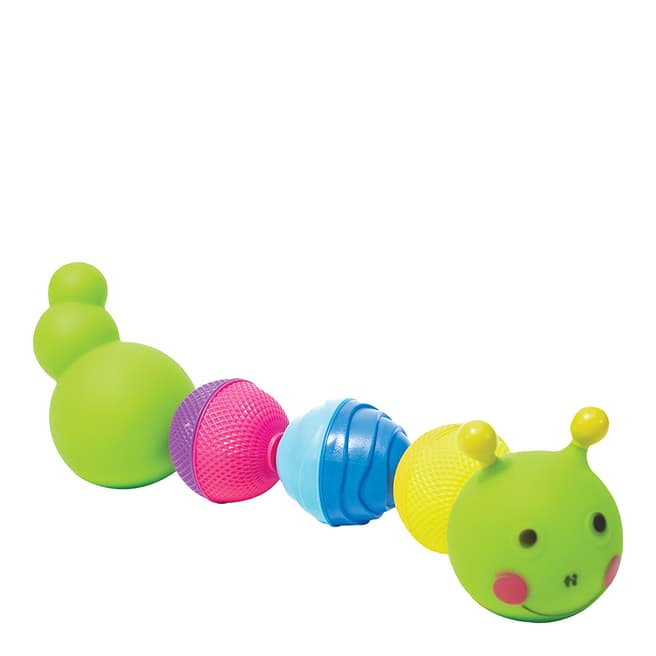 Lalaboom 8 Pieces Bath Toy Caterpillar & Beads